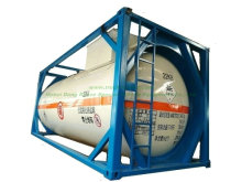 ISO-tankcontainers voor vloeibaar chloor 20FT 21, 670 liter (27Ton) Klasse 8 Cl2 UN1791 Hydrotestdruk 1,95MPa
