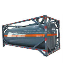 Un Portable Tank 20FT ISO Container Frame for Un2797, Battery Fluid, Alkali Naoh (max 50%), Naclo (max 10%)