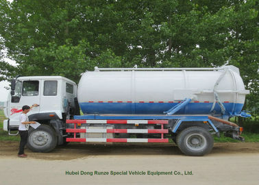 China 12000L riolerings Zuigende Vrachtwagen met Vacuümpomp, Riool Schoonmakende Vrachtwagen leverancier