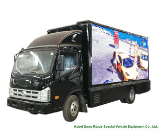 China Openlucht Mobiele LEIDENE Aanplakbordvrachtwagen, het Op een voertuig gemonteerde LEIDENE Scherm voor Reclame leverancier