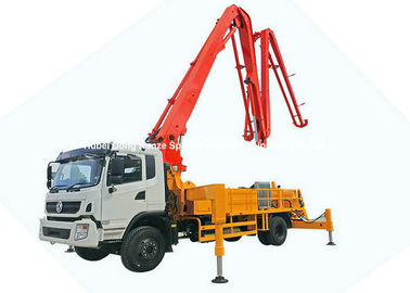China  DFAC-de Koning stelt 35m de Concrete Vrachtwagen van de Boompomp, Vrachtwagen Opgezette in werking Concrete Mixer leverancier