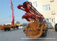  DFAC-de Koning stelt 35m de Concrete Vrachtwagen van de Boompomp, Vrachtwagen Opgezette in werking Concrete Mixer leverancier